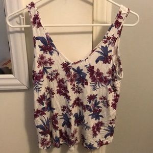 cute floral tank